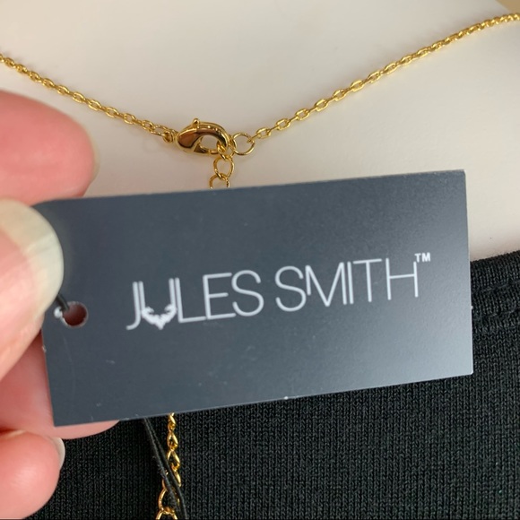 JULES SMITH Goldtone Disc Drop Necklace - Picture 8 of 8